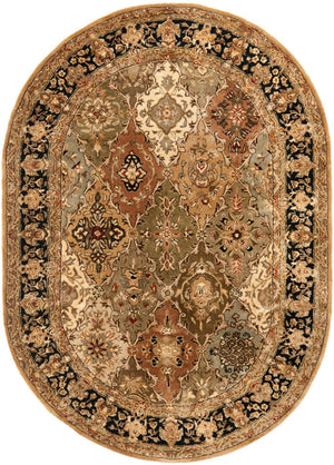 Safavieh Persian Legend Handcrafted Area Rug – Elegant Wool Design With Timeless Sophistication For Your Home Light Green ,Black New Zealand Wool Pl510a-4r