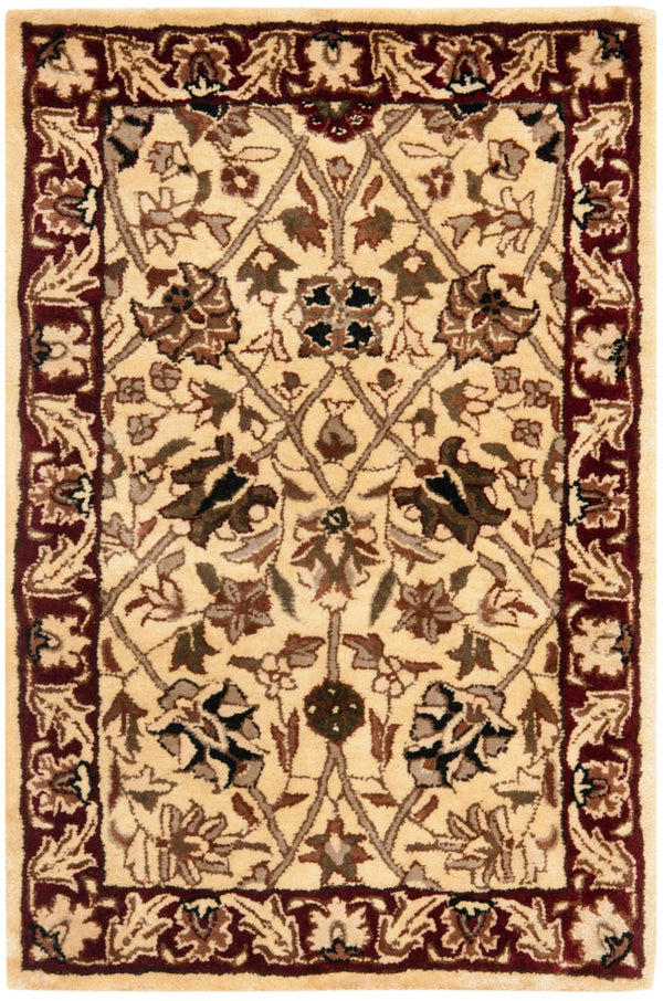 Safavieh Persian Legend Area Rug – Luxurious New Zealand Wool, Elegant Floral Design For Timeless Home Decor Ivory ,Red New Zealand Wool Pl516a-8ov