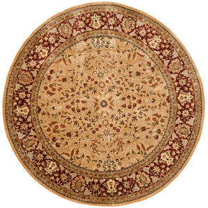 Safavieh Persian Legend Area Rug – Luxurious New Zealand Wool, Elegant Floral Design For Timeless Home Decor Ivory ,Red New Zealand Wool Pl516a-8ov