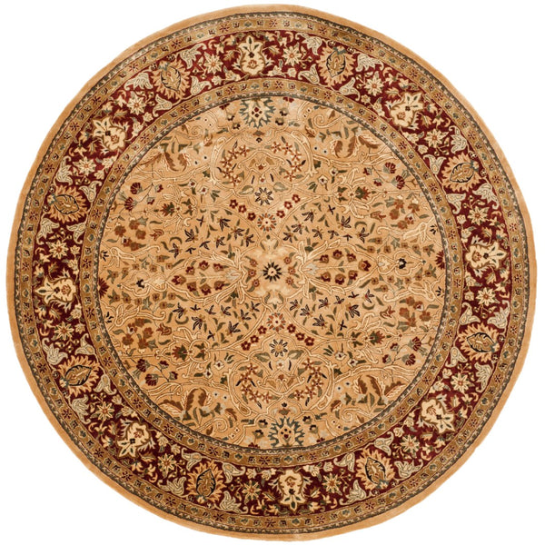 Safavieh Persian Legend Area Rug – Luxurious New Zealand Wool, Elegant Floral Design For Timeless Home Decor Ivory ,Red New Zealand Wool Pl516a-8ov