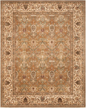 Safavieh Persian Legend Area Rug – Timeless Elegance & Luxurious Craftsmanship For Any Home Decor Style Light Green ,Beige New Zealand Wool Pl519a-4