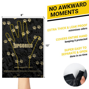 English Elm Kessler 600 Extra Thick Unscented Pet Waste Bags - 3 Rolls, Leak-Proof, Easy One-Handed Use! PLA-EQ7K55425-GG