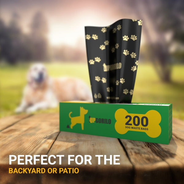 English Elm Kessler 600 Extra Thick Unscented Pet Waste Bags - 3 Rolls, Leak-Proof, Easy One-Handed Use! PLA-EQ7K55425-GG