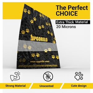 English Elm Kessler 10 Pack Pet Waste Bags - 1000 Leak-Proof, Unscented, Heavy-Duty Bags for Easy Disposal PLA-ZTFW55425-GG