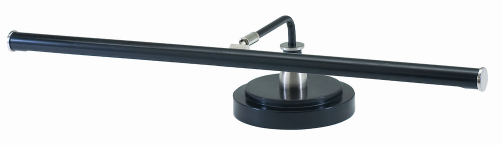 House Of Troy Led Piano Lamp - Elegant Black Design With Satin Nickel Accents For Perfect Lighting At Your Desk Black,Satin Nickel Metal Pled101-527