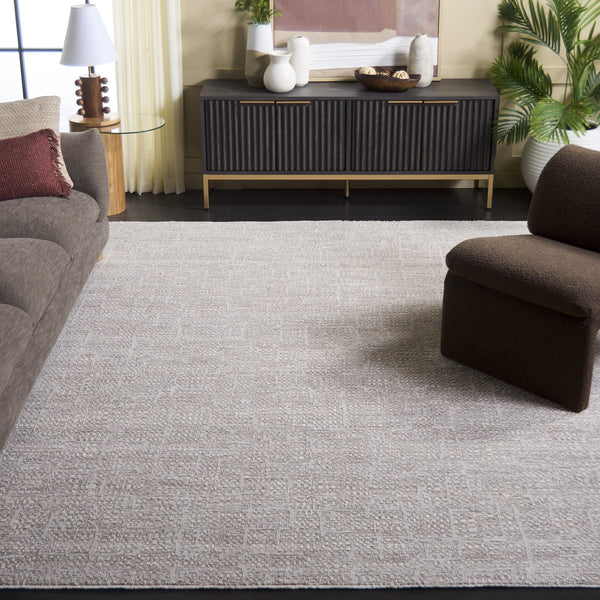 Safavieh Palmer 8'0" X 10'0" Beige/Ivory Area Rug - Luxurious Power Loomed Design For Modern Elegance Beige ,Ivory Polyester Plr216b-8