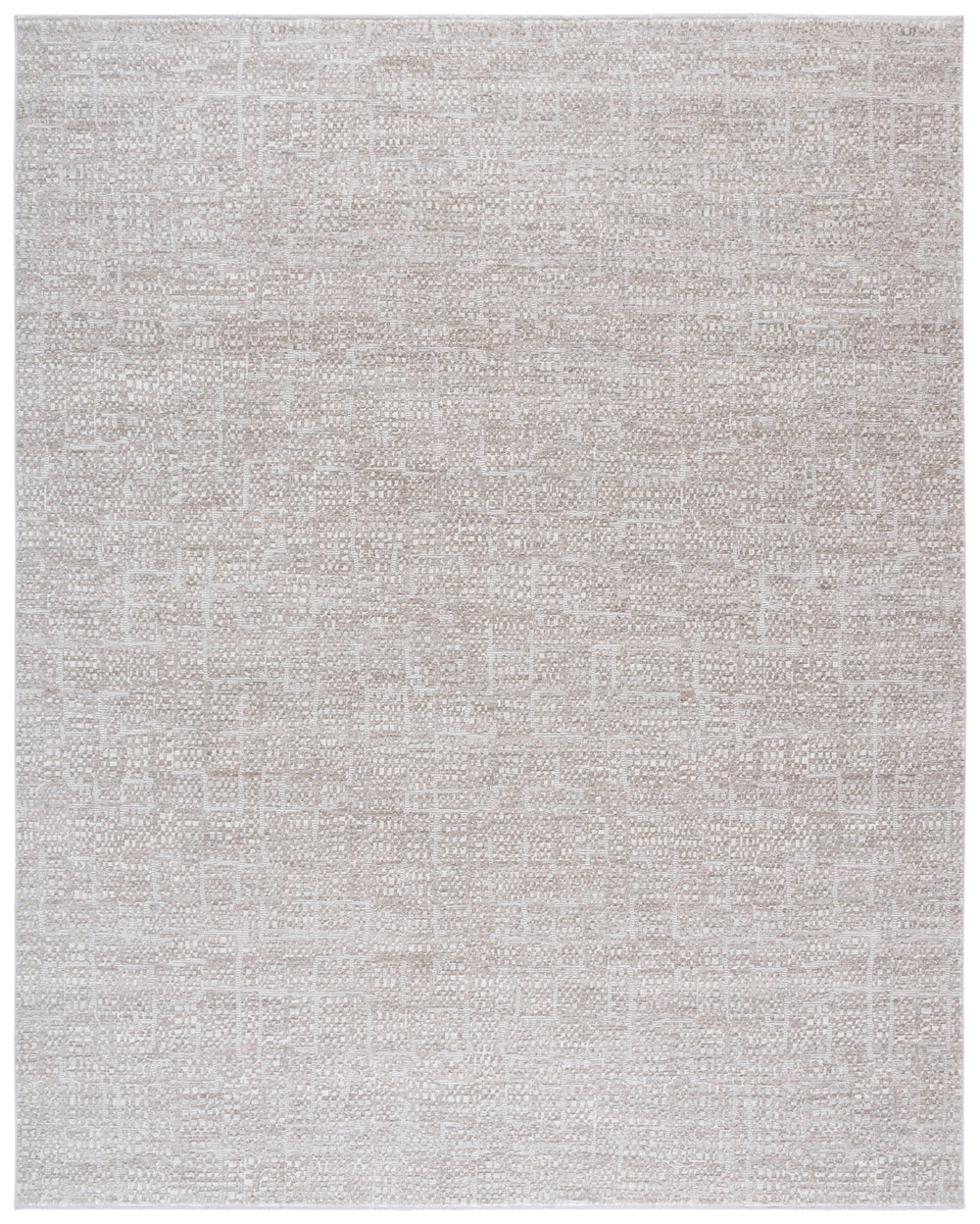 Safavieh Palmer 8'0" X 10'0" Beige/Ivory Area Rug - Luxurious Power Loomed Design For Modern Elegance Beige ,Ivory Polyester Plr216b-8