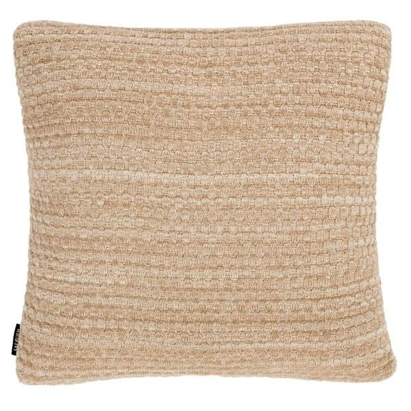 Safavieh Rava, Natural Beige Cotton Throw Pillow Soft Poly Fill Accent for Living Bedroom PLS415A-1818