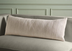 Safavieh Ameya, Ivory Natural Cotton Bolster Pillow Soft Breathable Accent for Beds and Sofas PLS5007A-1439