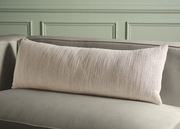 Safavieh Ameya, Ivory Natural Cotton Bolster Pillow Soft Breathable Accent for Beds and Sofas PLS5007A-1439
