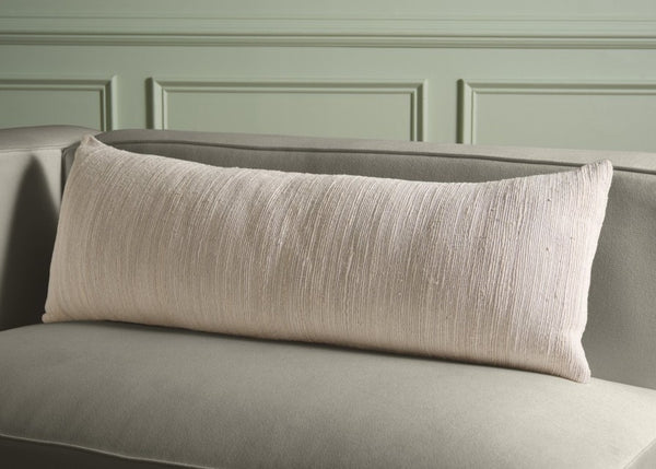 Safavieh Ameya, Ivory Natural Cotton Bolster Pillow Soft Breathable Accent for Beds and Sofas PLS5007A-1439