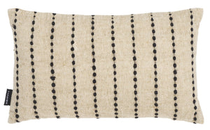 Safavieh Joi, Joi Cotton Lumbar Pillow Woven Graphic Natural Black Accent for Sofas and Chairs PLS5009A-1220