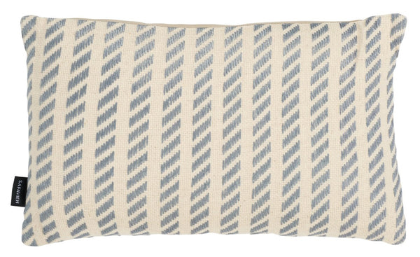 Safavieh Suki, Woven Cotton Lumbar Pillow Neutral Grey Cozy Accent for Sofa or Bed PLS5014A-1220