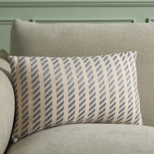Safavieh Suki, Woven Cotton Lumbar Pillow Neutral Grey Cozy Accent for Sofa or Bed PLS5014A-1220