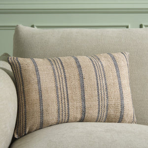 Safavieh Junie, Cotton Lumbar Pillow Neutral Tones Sofa Accent for Coastal Scandinavian Decor PLS5015A-1220