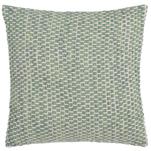 Safavieh Ina, Ina Solid Green Cotton Throw Pillow Earthy Organic Accent for Sofas and Beds PLS5018A-2020