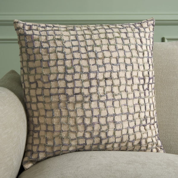 Safavieh Quella, Solid Grey Cotton Throw Pillow Soft Breathable Square Accent for Sofa or Bed PLS5019A-2020