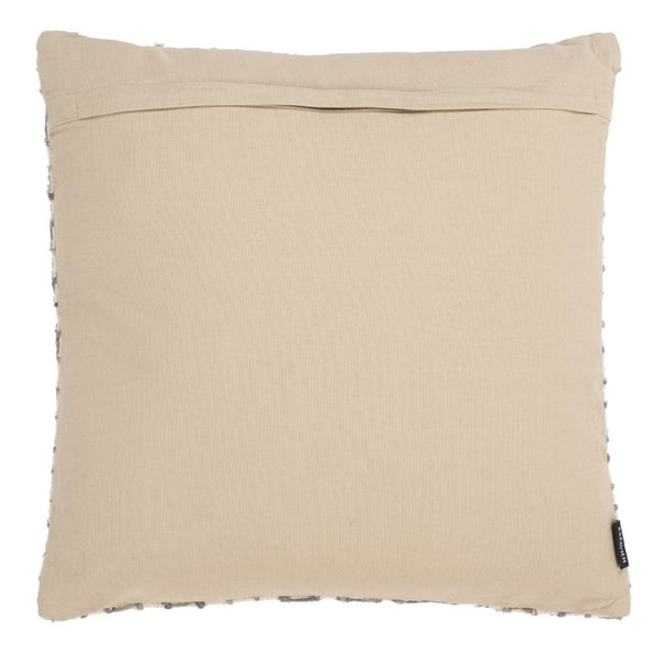 Safavieh Quella, Solid Grey Cotton Throw Pillow Soft Breathable Square Accent for Sofa or Bed PLS5019A-2020