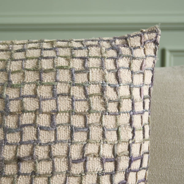 Safavieh Quella, Solid Grey Cotton Throw Pillow Soft Breathable Square Accent for Sofa or Bed PLS5019A-2020
