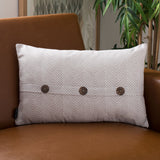 Safavieh Dermi Pillow Grey/White PLS7171A-1220