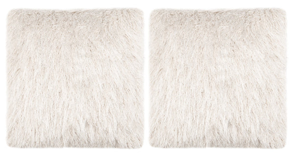 Safavieh Shag Modish Metallic Pillow PLS732B-2020