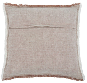 Safavieh Theia, 20 X 20, Blush/White, Linen Pillow Blush / White PLS8006A-2020