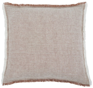 Safavieh Theia, 20 X 20, Blush/White, Linen Pillow Blush / White PLS8006A-2020