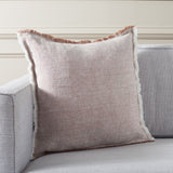 Safavieh Theia, 20 X 20, Blush/White, Linen Pillow Blush / White PLS8006A-2020