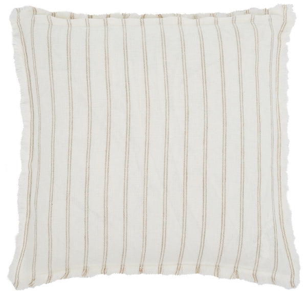 Safavieh Lolo, 20 X 20, Ivory/Natural, Linen Pillow Ivory / Natural PLS8007A-2020