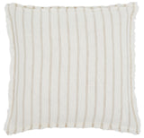 Safavieh Lolo, 20 X 20, Ivory/Natural, Linen Pillow Ivory / Natural PLS8007A-2020