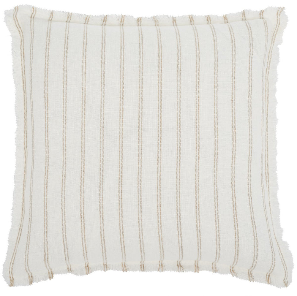 Safavieh Lolo, 20 X 20, Ivory/Natural, Linen Pillow Ivory / Natural PLS8007A-2020