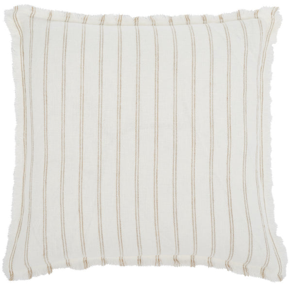 Safavieh Lolo, 20 X 20, Ivory/Natural, Linen Pillow Ivory / Natural PLS8007A-2020