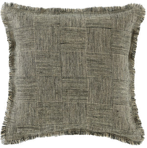 Safavieh Terra, 20 X 20, Black/Natural, Linen Pillow Black / Natural PLS8008A-2020