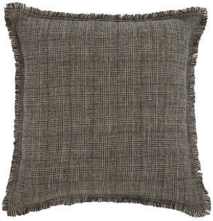 Safavieh Inara, 20 X 20, Black/Natural, Linen Pillow Black / Natural PLS8009A-2020