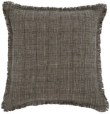 Inara, 20 X 20, Black/Natural, Linen Pillow