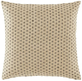 Safavieh Zahara, 24 X 24, Natural/Black, Linen Pillow Natural / Black PLS8011A-2424