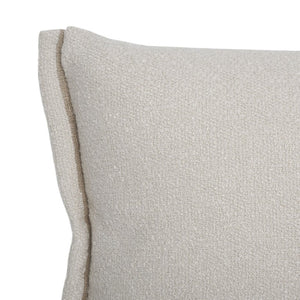 Safavieh Pyper, Boucle Linen Lumbar Pillow Soft Textured Accent for Sofa or Layered Bed Styling Ivory 15 x 23 PLS9004B-1523