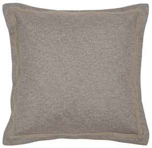 Safavieh Pyper, Boucle Linen Lumbar Pillow Soft Textured Accent for Sofa or Layered Bed Styling Taupe 18 x 18 PLS9004C-1818
