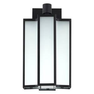 Safavieh HYLA, 12-Inch Black Iron and Glass Outdoor Wall Sconce - Stylish, Weather-Resistant Illumination! PLT4023A