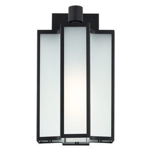 Safavieh HYLA, 12-Inch Black Iron and Glass Outdoor Wall Sconce - Stylish, Weather-Resistant Illumination! PLT4023A