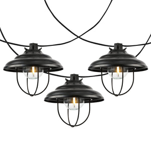 Safavieh AISLIN, 10-Bulb 120-Inch Outdoor String Lights for Cozy Ambiance – Weather-Resistant and Stylish Decor PLT4052A