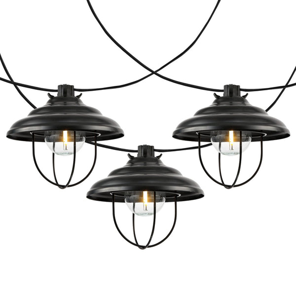 Safavieh AISLIN, 10-Bulb 120-Inch Outdoor String Lights for Cozy Ambiance – Weather-Resistant and Stylish Decor PLT4052A