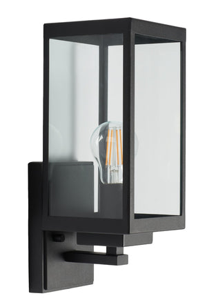 Safavieh RINNAH, Contemporary 6.2-Inch Bronze Steel Outdoor Wall Sconce Set of 2 for Elegant Illumination PLT7035A-SET2