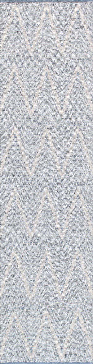 Pasargad Home Simplicity Collection Flat Weave Grey Cotton Area Rug - Stylish Contemporary Design   Plw-05 2.06x10