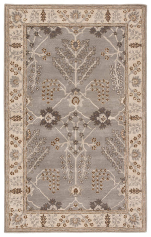 Jaipur Living Jaipur Living Chambery Hand-tufted Wool Floral Rug Vintage Botanical Neutral Pile Gray 2'X3' RUG129875