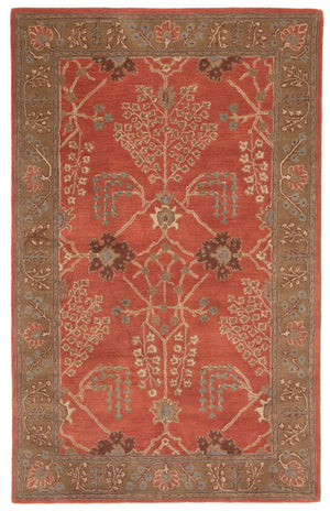 Jaipur Living Jaipur Living Chambery Hand-tufted Wool Floral Rug Vintage Botanical Neutral Pile Orange 2'X3' RUG103481