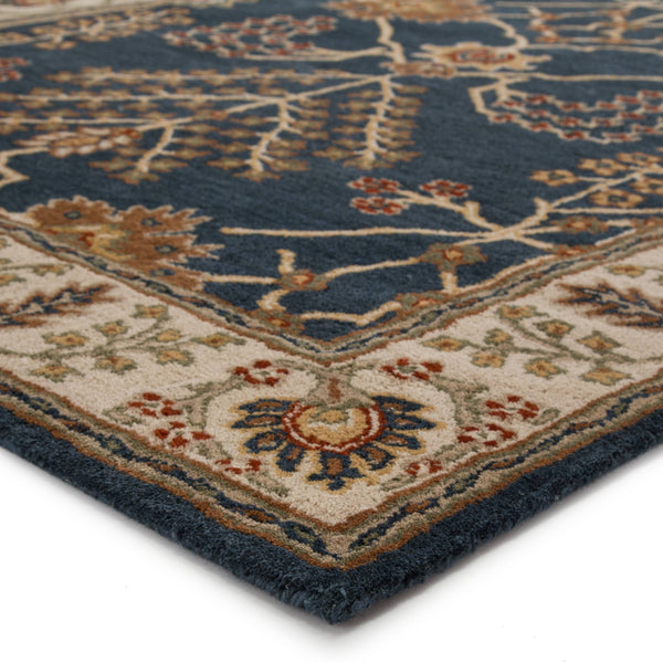Jaipur Living Jaipur Living Chambery Hand-tufted Wool Floral Rug Vintage Botanical Neutral Pile Blue 2'X3' RUG103585