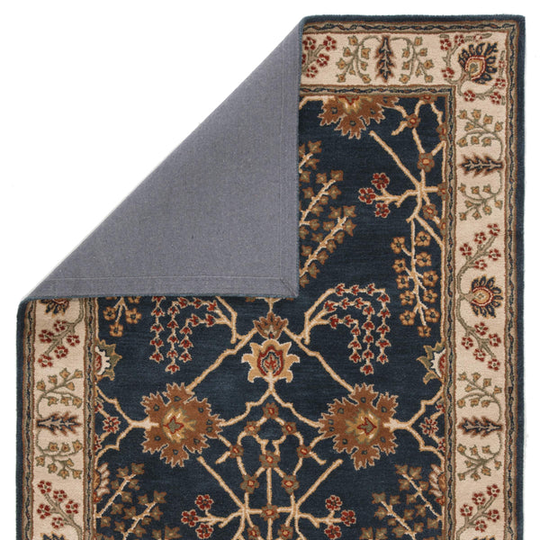 Jaipur Living Jaipur Living Chambery Hand-tufted Wool Floral Rug Vintage Botanical Neutral Pile Blue 2'X3' RUG103585