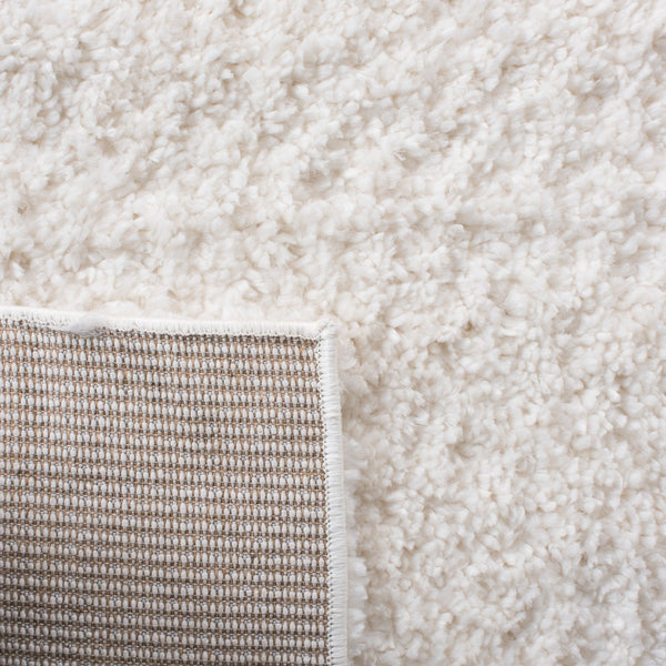 Safavieh Parma Cozy Shag Area Rug – Luxurious Lattice Design For Modern Home Decor, Crafted In Turkey Cream ,Grey Polypropylene Pile Pma521a-3sq