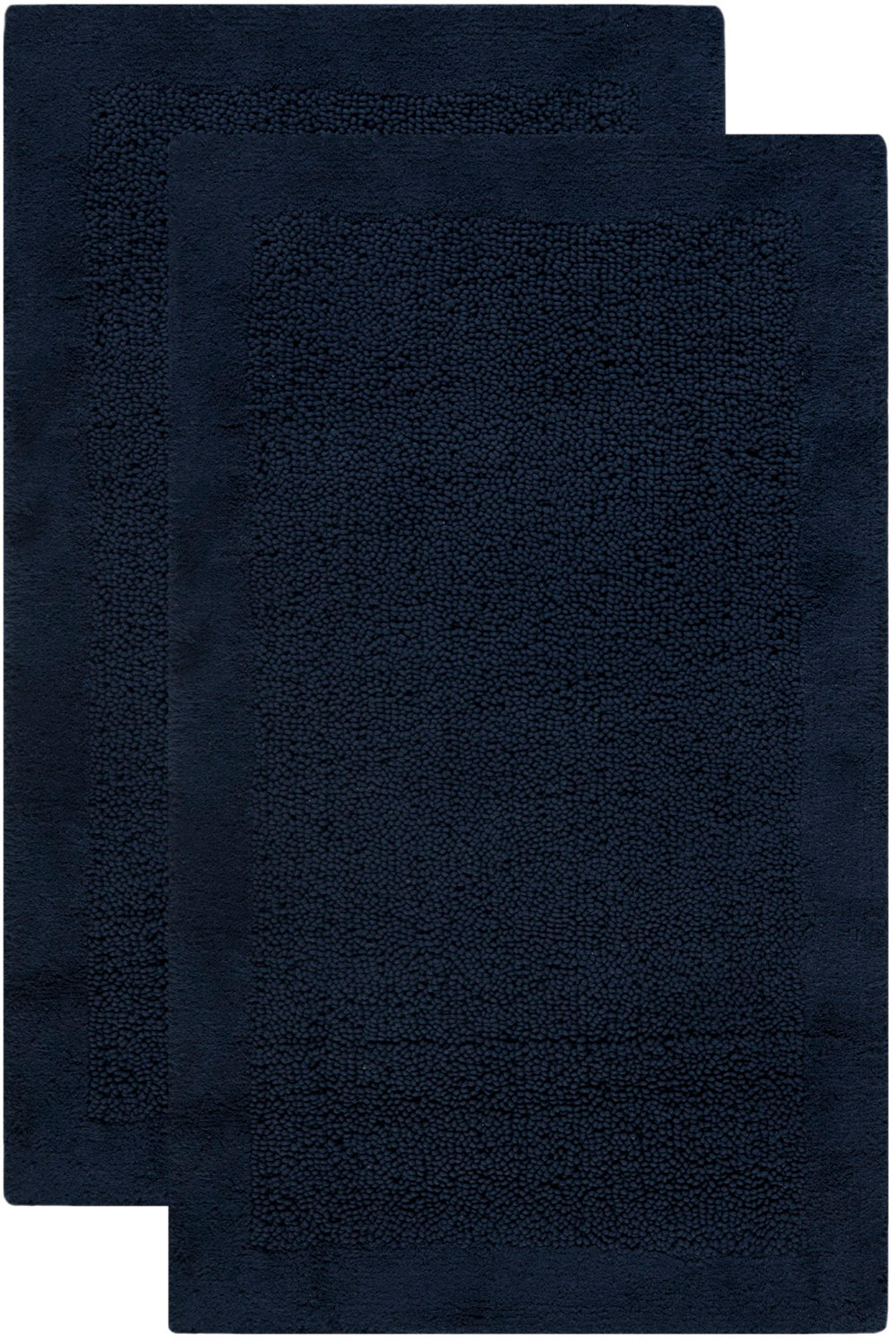 Safavieh Plush Navy On Navy Area Rug – Handcrafted Cotton Luxury For Stylish Home Decor And Comfort Navy ,Navy Cotton Pmb623b-2745